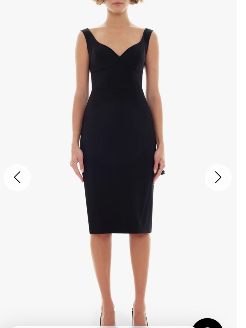 Black Halo Ally Sheath Dress in Black Size 0